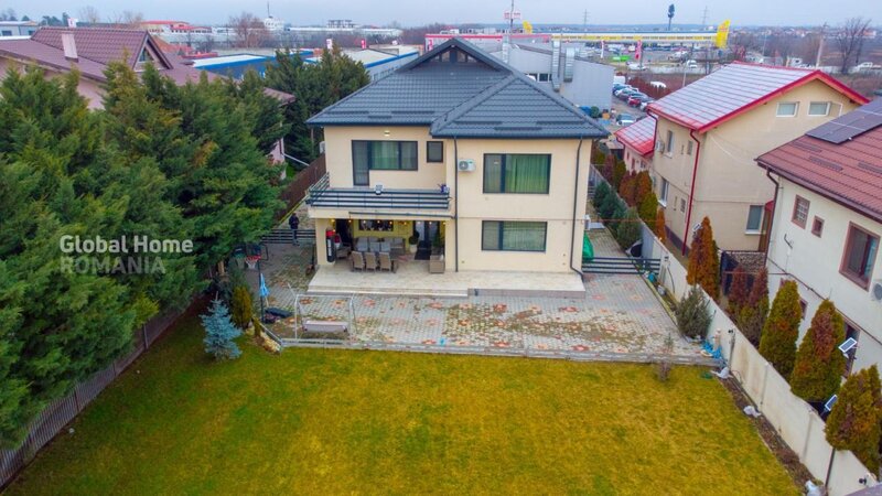 Pantelimon, vila 8 camere 556 mp, teren 1038 mp, garaj, constructie 2020