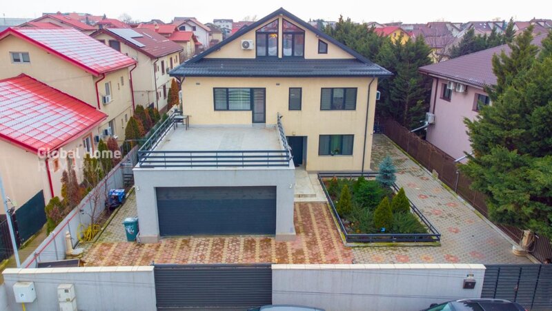 Pantelimon, vila 8 camere 556 mp, teren 1038 mp, garaj, constructie 2020